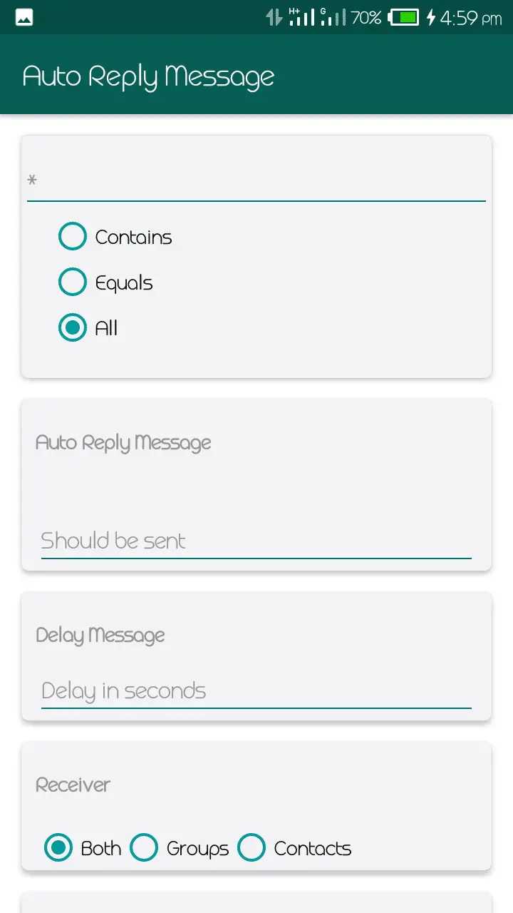 GBWhatsApp Auto Reply 1